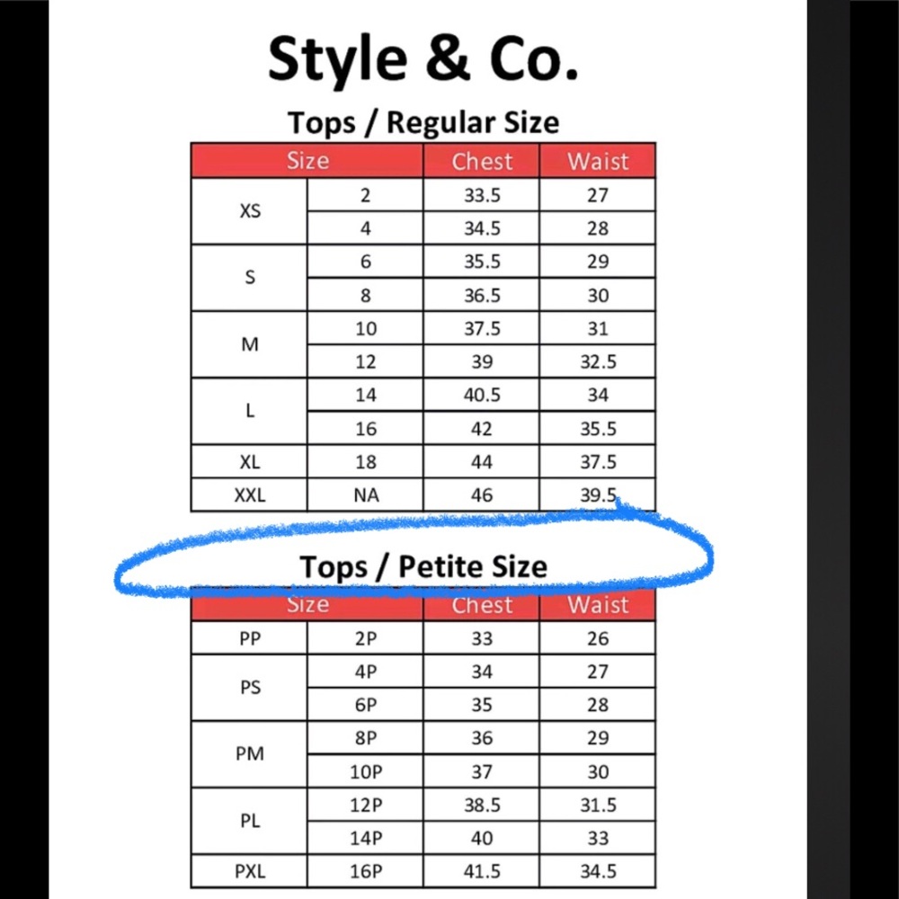 Style & Co. Petite Top Shirt Mixed Print Multi Color Braided Ruched Abst… - Picture 13 of 13